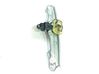 Rear window lifting mechanism without motor 