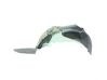 Rear arch fender liner splash guards 