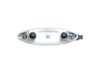 Headlining lighting console trim 