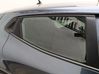 Rear door window glass 
