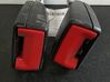 Middle seatbelt buckle (rear) 