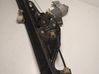 Rear door window regulator with motor 7184744
