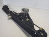 Rear door window regulator with motor 7184744