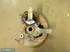 Front wheel hub spindle knuckle 