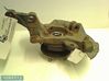 Front wheel hub spindle knuckle 