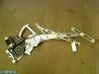 Front door window regulator with motor 90579355
