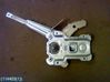 Front window lifting mechanism without motor 
