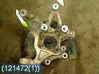 Front wheel hub 