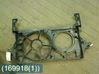 Radiator cooling fan shroud 