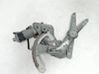 Rear door window regulator with motor 3528568