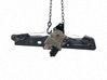 Rear door window regulator with motor 39142320