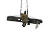 Rear door window regulator with motor 1870554