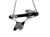 Rear door window regulator with motor 8K0959811A