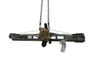 Front door window regulator with motor 5279862