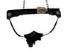 Rear door window regulator with motor 11197295