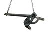 Front door window regulator with motor 1810414