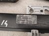 Rear window lifting mechanism without motor 4G0839461