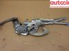 Rear door window regulator with motor 