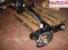 Rear axle beam 9833974780