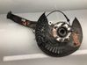 Front wheel hub spindle knuckle 