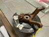 Front wheel hub spindle knuckle 2050610