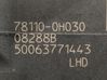 Accelerator throttle pedal 1601EW