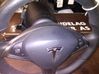 Steering wheel axle set 