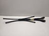 Front wiper blade arm 
