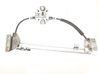 Rear window lifting mechanism without motor 443839400A