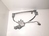 Rear door window regulator with motor 443839398B