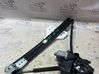Rear door window regulator with motor 