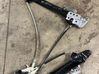Front door window regulator with motor 8V7837462B
