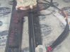 Rear door window regulator with motor 17817