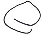Front door rubber seal 437916