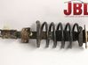 Front shock absorber with coil spring 