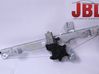 Front door window regulator with motor 807206838R