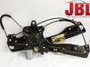 Front door window regulator with motor 13406674