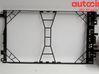 Radiator support slam panel bracket 13241736