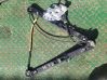 Sliding door window regulator with motor 8196037