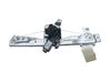 Rear door window regulator with motor 00009224F5