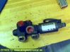 Rear steering column 