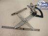 Front window lifting mechanism without motor 