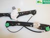 Front door window regulator with motor 51337140588