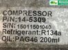 Ilmastointilaitteen kompressorin pumppu (A/C) 93160670