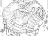 Manual 6 speed gearbox 36001863