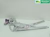 Front window lifting mechanism without motor 6981002450