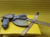 Rear door window regulator with motor 