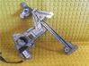 Rear door window regulator with motor 400774T1