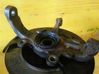 Front wheel hub spindle knuckle 