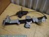 Front window lifting mechanism without motor 